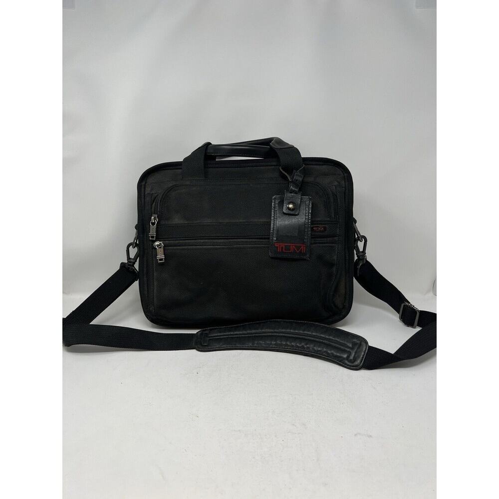 Tumi Business bag nylon black with pass‎ case